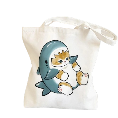 Cartoon Cats Tote Bag