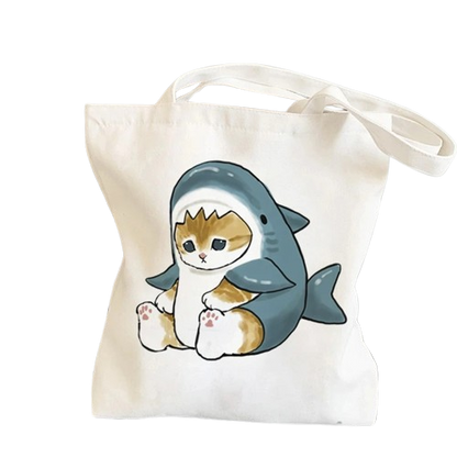 Cartoon Cats Tote Bag