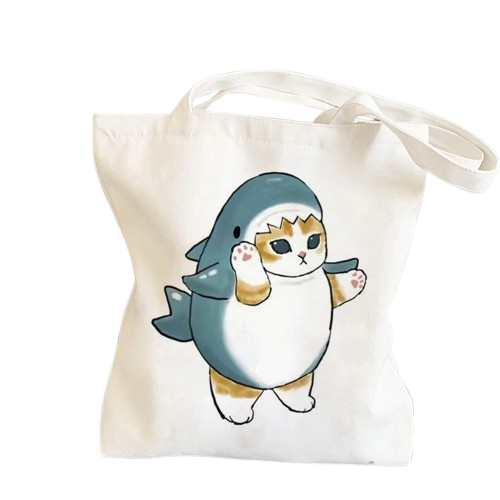 Cartoon Cats Tote Bag