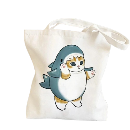 Cartoon Cats Tote Bag