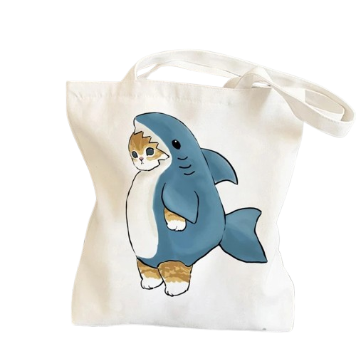 Cartoon Cats Tote Bag